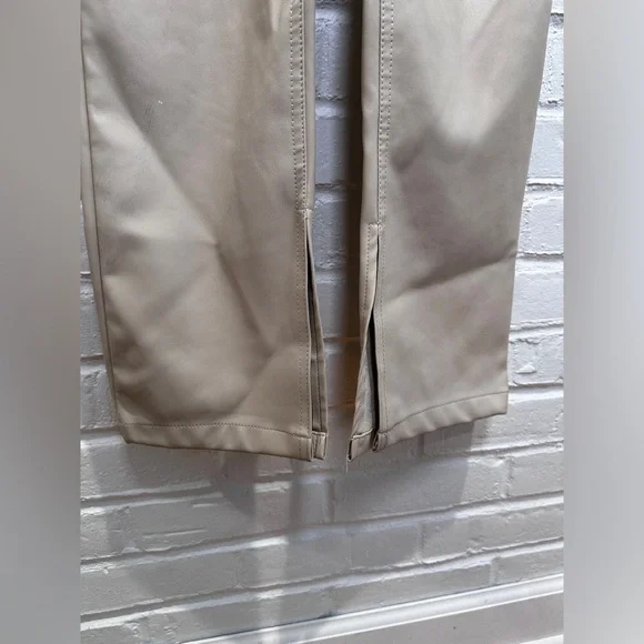 ZARA Faux Leather pants Size 4 - Picture 7 of 12